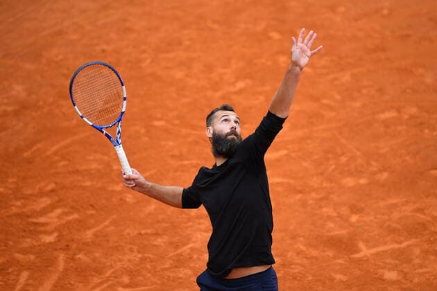 Beno t Paire TENNIS : Rolex Monte Carlo Masters - 10 04 2021 AntoineCouvercelle Panoramic 
