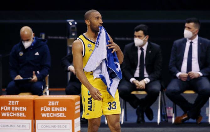 Jayson Granger disappoints disappointment Sports Basketball BBL Bundesliga Men Season 2020 2021 10 04 2021 ALBA Berlin vs Hamburg Towers