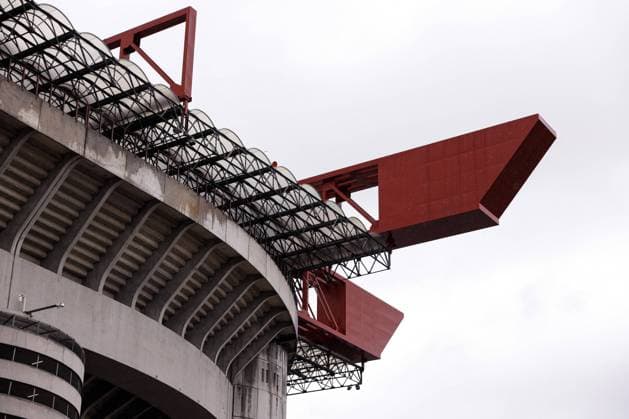 San Siro during Inter - FC Internazionale vs Cagliari Calcio, Italian football Serie A match in Milan, Italy, April 11 2021  Copyright: xLiveMedia FrancescoxScaccianocex xLiveMediax 0