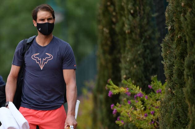 Rafael Nadal (Esp) TENNIS : Rolex Monte Carlo Masters - 11 04 2021 AntoineCouvercelle Panoramic 