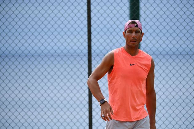 Rafael Nadal (Esp) TENNIS : Rolex Monte Carlo Masters - 11 04 2021 AntoineCouvercelle Panoramic 