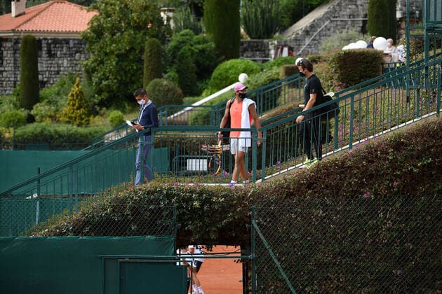 Rafael Nadal (Esp) TENNIS : Rolex Monte Carlo Masters - 11 04 2021 AntoineCouvercelle Panoramic 