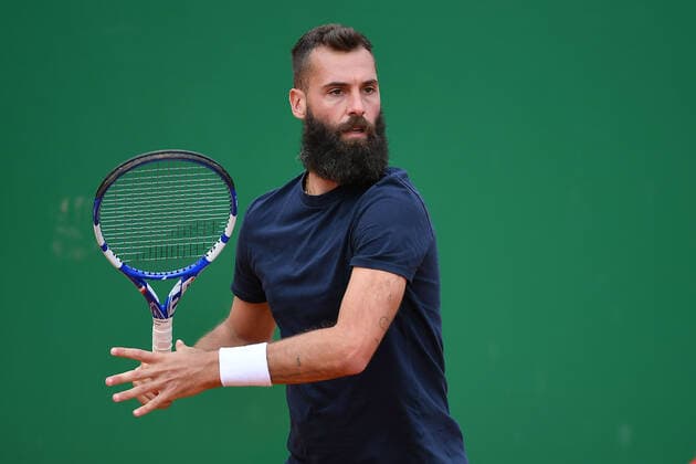 Benoit Paire TENNIS : Rolex Monte Carlo Masters - 11 04 2021 AntoineCouvercelle Panoramic 