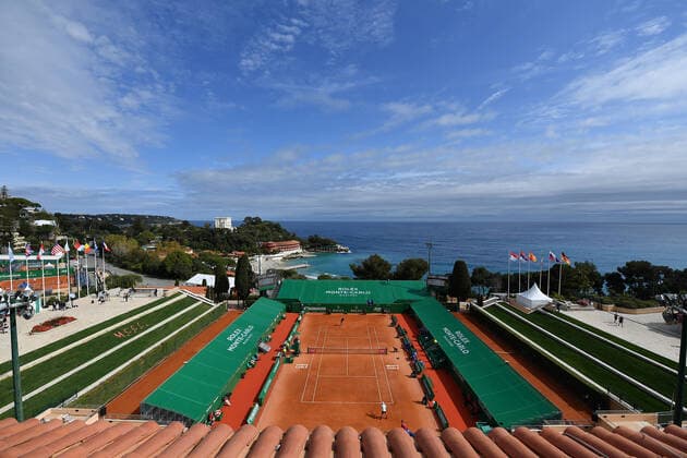 Ambiance TENNIS : Rolex Monte Carlo Masters - 11 04 2021 AntoineCouvercelle Panoramic 
