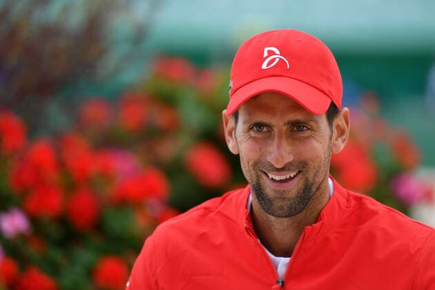 Novak Djokovic (Ser) TENNIS : Rolex Monte Carlo Masters - 11 04 2021 AntoineCouvercelle Panoramic 