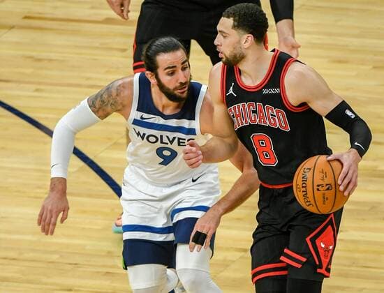Basketball, NBA, Minnesota Timberwolves - Chicago Bulls