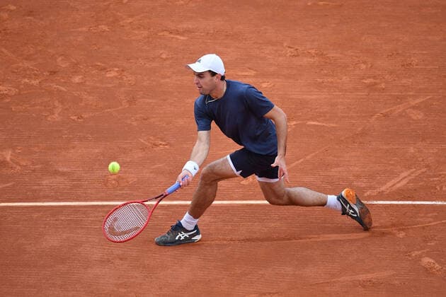 Aslan Karatsev TENNIS : Rolex Monte Carlo Masters - 12 04 2021 AntoineCouvercelle Panoramic 
