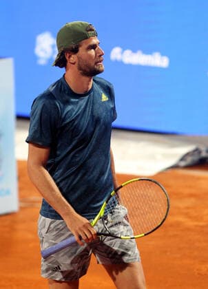 12.04.2021 Belgrade(Serbia) Serbia Challenger Open men s tennis singles Maxime Cressy USA :