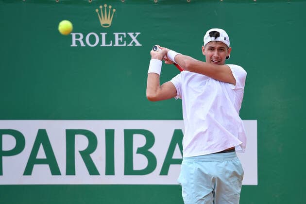 Alexei Popyrin TENNIS : Rolex Monte Carlo Masters - 13 04 2021 AntoineCouvercelle Panoramic 