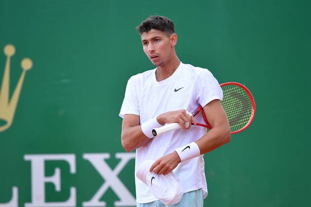 Alexei Popyrin TENNIS : Rolex Monte Carlo Masters - 13 04 2021 AntoineCouvercelle Panoramic 