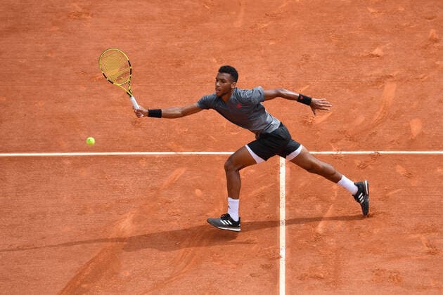 Felix Auger Aliassime TENNIS : Rolex Monte Carlo Masters - 13 04 2021 AntoineCouvercelle Panoramic 