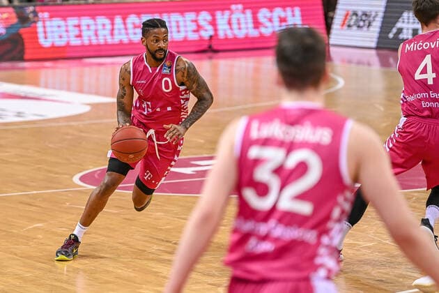 easyCredit BBL, Telekom Baskets Bonn vs FC Bayern Munich Basketball, 13 04 2021 Alex Hamilton Telekom Baskets Bonn 0 , easyCredit BBL, Telekom Baskets Bonn vs FC Bayern Munich Basketball on 13 04 2021 at Telekom Dome Bonn, Bonn North Rhine Westphalia Copyright: xBEAUTIFULxSPORTS Mueller-Laschetx