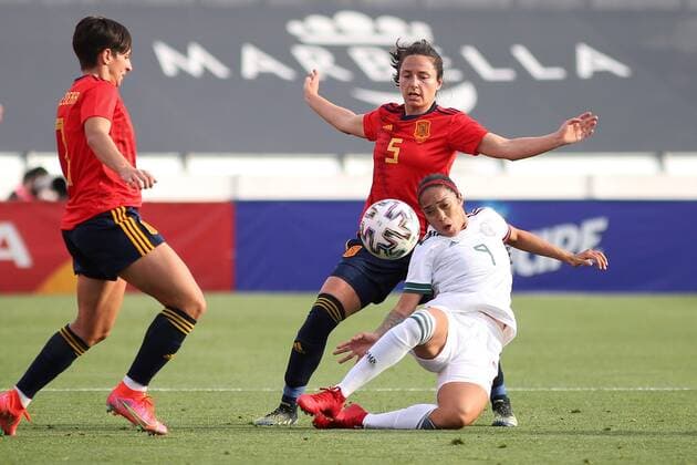 Football, Women, Spain - Mexico