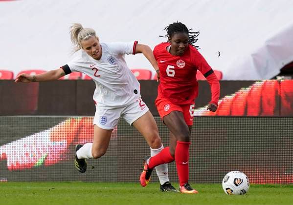 Football, Women, England - Canada