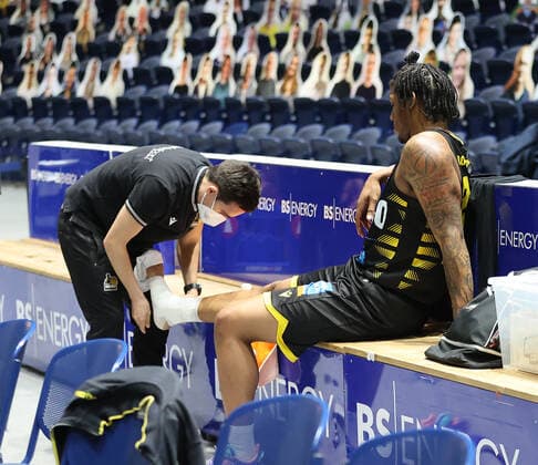 Injury Desi Rodriguez MHP Riesen Ludwigsburg