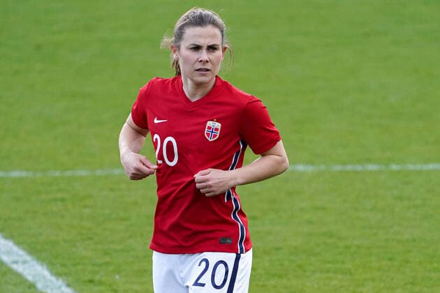 Emilie Bosshard Haavi Norway, 20 , Single image, Action, Action, 13 04 2021, Wiesbaden Germany , Football, Womens international match, Germany Norway, DFB DFL REGULATES PROHIBIT ANY USE OF PHOTOGRAPHS AS IMAGE SEQUENCES AND OR QUASI VIDEO xozx