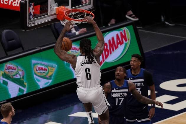 Basketball, NBA, Minnesota Timberwolves - Brooklyn Nets