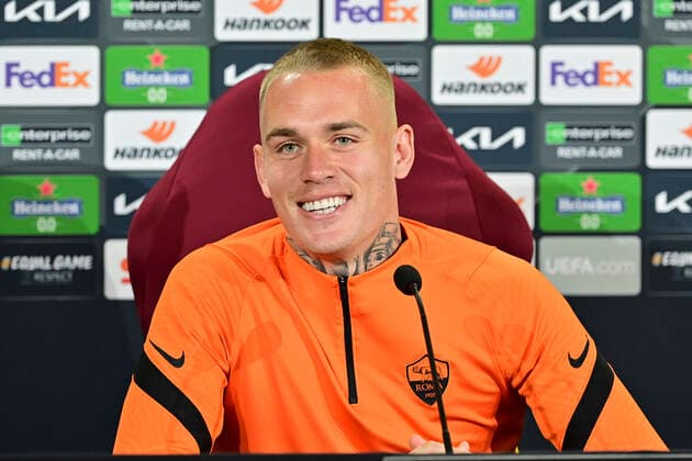 Football, EL, AS Roma Press Conference