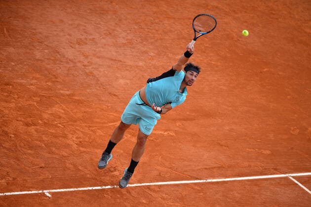 Fabio Fognini TENNIS : Rolex Monte Carlo Masters - 14 04 2021 AntoineCouvercelle Panoramic 