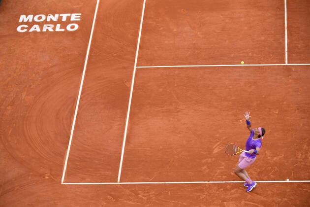 Rafael Nadal (Esp) TENNIS : Rolex Monte Carlo Masters - 14 04 2021 AntoineCouvercelle Panoramic 