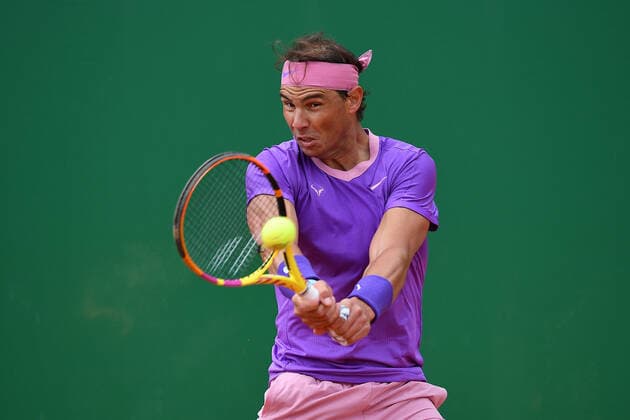 Rafael Nadal (Esp) TENNIS : Rolex Monte Carlo Masters - 14 04 2021 AntoineCouvercelle Panoramic 