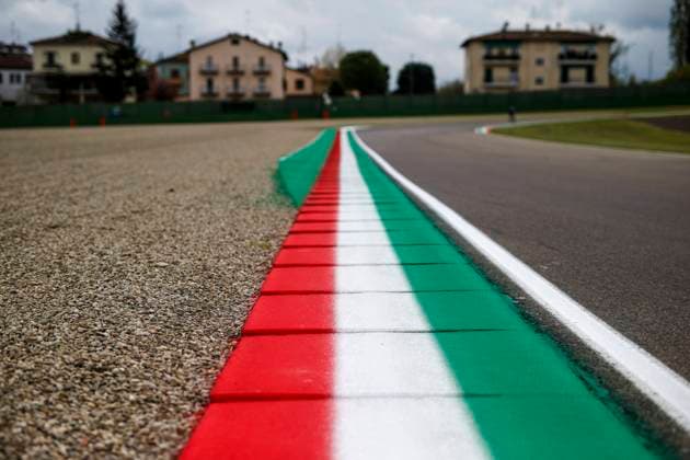 Track impression, F1 Grand Prix of Emilia Romagna at Autodromo Enzo e Dino Ferrari on April 15, 2021 in Imola, Italy Photo by HOCH ZWEI Imola Italy