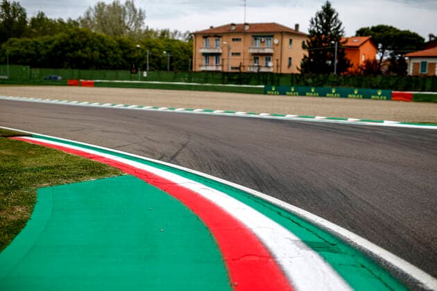 Track impression, F1 Grand Prix of Emilia Romagna at Autodromo Enzo e Dino Ferrari on April 15, 2021 in Imola, Italy Photo by HOCH ZWEI Imola Italy