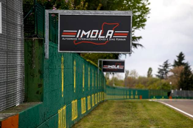 Track impression, F1 Grand Prix of Emilia Romagna at Autodromo Enzo e Dino Ferrari on April 15, 2021 in Imola, Italy Photo by HOCH ZWEI Imola Italy