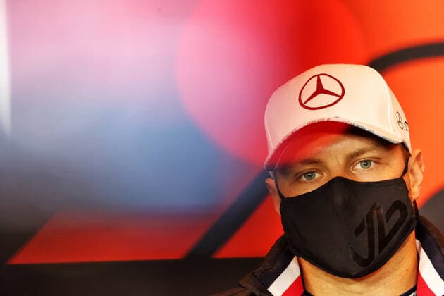 F1 Grand Prix of Emilia Romagna 77 Valtteri Bottas (FIN, Mercedes-AMG Petronas F1 Team), F1 Grand Prix of Emilia Romagna at Autodromo Enzo e Dino Ferrari on April 15, 2021 in Imola, Italy. (Photo by xpbimages.com XPB Images FIA Pool via HOCH ZWEI) Imola Italy Poolfoto HOCH ZWEI Pool XPB Images ,EDITORIAL USE ONLY