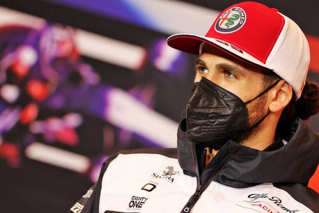 F1 Grand Prix of Emilia Romagna 99 Antonio Giovinazzi (ITA, Alfa Romeo Racing ORLEN), F1 Grand Prix of Emilia Romagna at Autodromo Enzo e Dino Ferrari on April 15, 2021 in Imola, Italy. (Photo by xpbimages.com XPB Images FIA Pool via HOCH ZWEI) Imola Italy Poolfoto HOCH ZWEI Pool XPB Images ,EDITORIAL USE ONLY