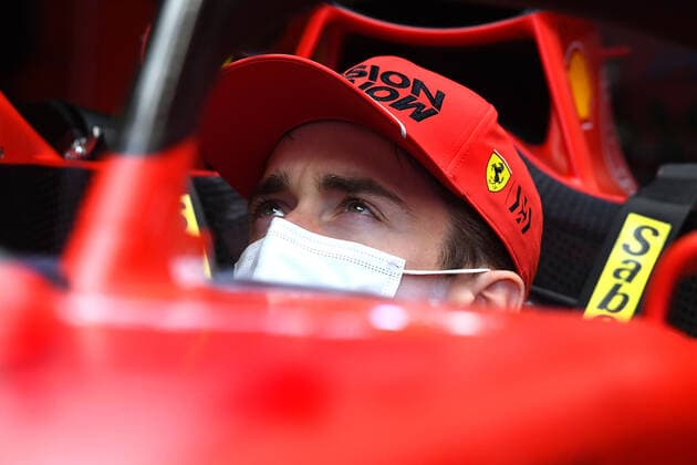 F1 Grand Prix of Emilia Romagna 16 Charles Leclerc (MON, Scuderia Ferrari Mission Winnow), F1 Grand Prix of Emilia Romagna at Autodromo Enzo e Dino Ferrari on April 15, 2021 in Imola, Italy. (Photo by COLOMBO IMAGES FIA Pool via HOCH ZWEI) Imola Italy Poolfoto HOCH ZWEI Pool COLOMBO IMAGES ,EDITORIAL USE ONLY