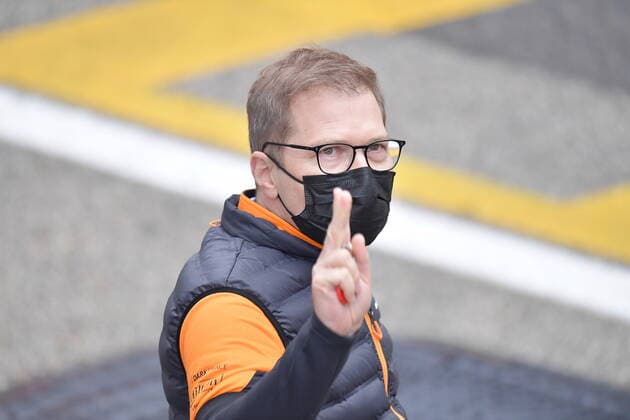 Formula 1 Pirelli Gran Premio Del Made In Italy E Dell emilia Romagna 2021 15 04 2021, Autodromo Enzo e Dino Ferrari, Imola, Formula 1 Pirelli Gran Premio Del Made In Italy E Dell emilia Romagna 2021 ,in the picture Team Principal Andreas Seidel McLaren F1 Team nordphotoxGmbHx xBratic nph00250