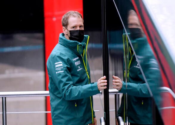 VETTEL Sebastian Aston Martin F1 Team FIA Formula 1 Season 2021 at Imola on 15 04 2021