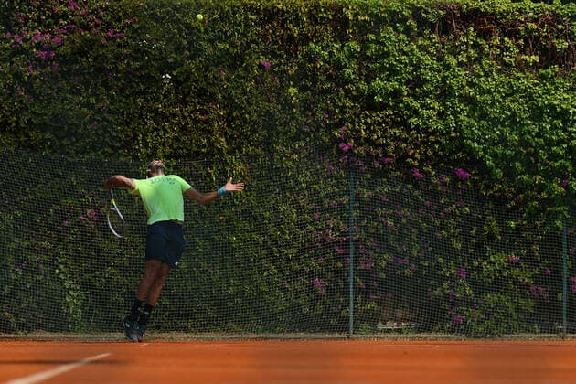 Matteo Berrettini TENNIS : Rolex Monte Carlo Masters - 15 04 2021 AntoineCouvercelle Panoramic 