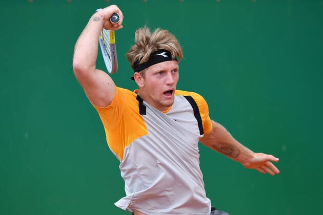 Alejandro Davidovich Fokina (Esp) TENNIS : Rolex Monte Carlo Masters - 15 04 2021 AntoineCouvercelle Panoramic 