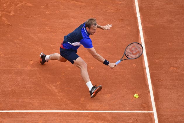 Daniel Evans (GB) TENNIS : Rolex Monte Carlo Masters - 15 04 2021 AntoineCouvercelle Panoramic 
