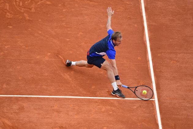 Daniel Evans (GB) TENNIS : Rolex Monte Carlo Masters - 15 04 2021 AntoineCouvercelle Panoramic 