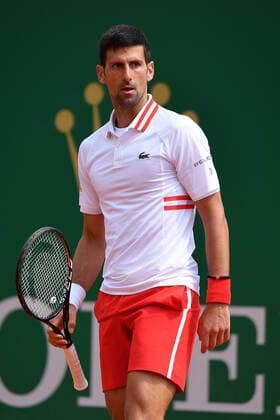 Novak Djokovic (Ser) TENNIS : Rolex Monte Carlo Masters - 15 04 2021 AntoineCouvercelle Panoramic 