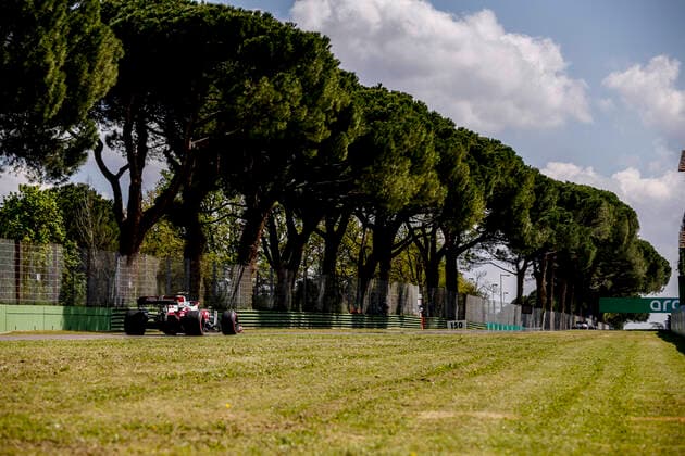 99 Antonio Giovinazzi ITA, Alfa Romeo Racing ORLEN , F1 Grand Prix of Emilia Romagna at Autodromo Enzo e Dino Ferrari on April 16, 2021 in Imola, Italy Photo by HOCH ZWEI Imola Italy