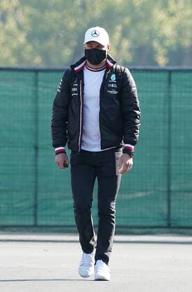 Formula 1 Pirelli Gran Premio Del Made In Italy E Dell emilia Romagna 2021 16 04 2021, Autodromo Enzo e Dino Ferrari, Imola, Formula 1 Pirelli Gran Premio Del Made In Italy E Dell emilia Romagna 2021 ,in the picture Valtteri Bottas FIN 77 , Mercedes AMG Petronas Formula One Team nordphotoxGmbHx xBratic nph00250