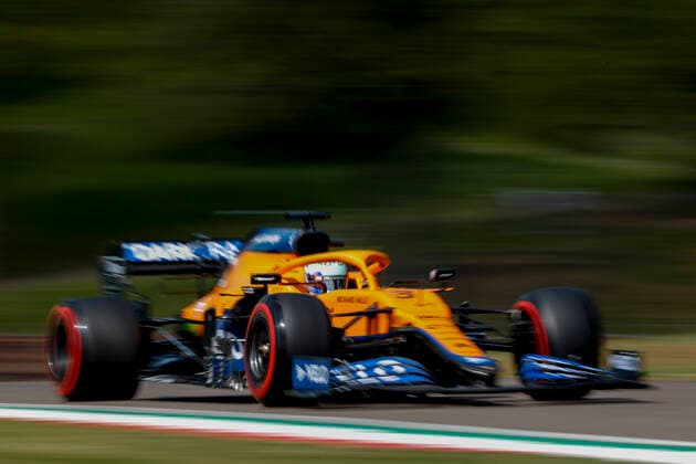 3 Daniel Ricciardo AUS, McLaren F1 Team , F1 Grand Prix of Emilia Romagna at Autodromo Enzo e Dino Ferrari on April 16, 2021 in Imola, Italy Photo by HOCH ZWEI Imola Italy