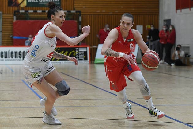 Basketball, Women, DBBL, GiroLive Panthers Osnabrück - Herner TC
