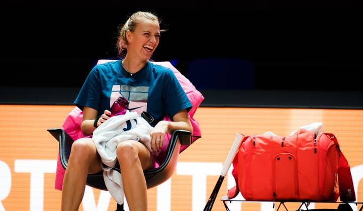 Mandatory Credit: Photo by Rob Prange Shutterstock (11862018e) Petra Kvitova of the Czech Republic during practice before the 2021 Porsche Tennis Grand Prix WTA, Tennis Damen 500 tournament 2021 Porsche Tennis Grand Prix Pre-Tournament - 16 Apr 2021 2021 Porsche Tennis Grand Prix Pre-Tournament - 16 Apr 2021  Copyright: xRobxPrange Shutterstockx 11862018e