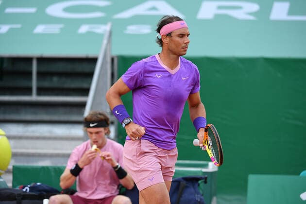 Tennis, ATP tournament in Monte Carlo, Rafael Nadal loses to Andrey Rublev