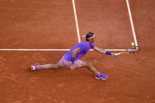 Andrey Rublev (Rus) defeated Rafael Nadal (Esp) in Monte Carlo 6 2, 4 6, 6 2 TENNIS : Rolex Monte Carlo Masters - 16 04 2021 AntoineCouvercelle Panoramic 