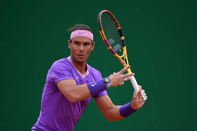 Andrey Rublev (Rus) defeated Rafael Nadal (Esp) TENNIS : Rolex Monte Carlo Masters - 16 04 2021 AntoineCouvercelle Panoramic 