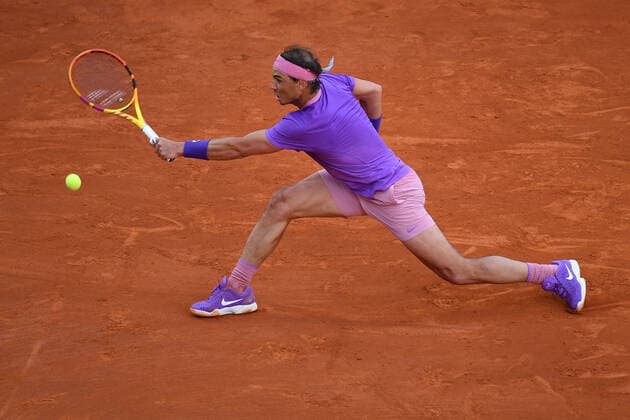 Andrey Rublev (Rus) defeated Rafael Nadal (Esp) TENNIS : Rolex Monte Carlo Masters - 16 04 2021 AntoineCouvercelle Panoramic 