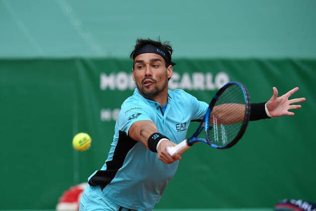 Fabio Fognini TENNIS : Rolex Monte Carlo Masters - 16 04 2021 AntoineCouvercelle Panoramic 