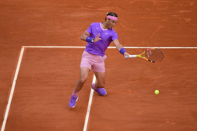 Andrey Rublev (Rus) defeated Rafael Nadal (Esp) TENNIS : Rolex Monte Carlo Masters - 16 04 2021 AntoineCouvercelle Panoramic 