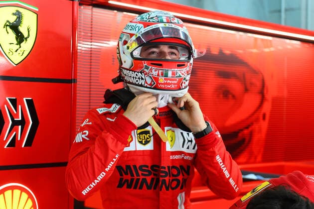 F1 Grand Prix of Emilia Romagna 16 Charles Leclerc (MON, Scuderia Ferrari Mission Winnow), F1 Grand Prix of Emilia Romagna at Autodromo Enzo e Dino Ferrari on April 16, 2021 in Imola, Italy. (Photo by COLOMBO IMAGES FIA Pool via HOCH ZWEI) Imola Italy Poolfoto HOCH ZWEI Pool COLOMBO IMAGES ,EDITORIAL USE ONLY